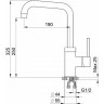 Смеситель GRANULA GR-0041 пирит 0041 PIPIT